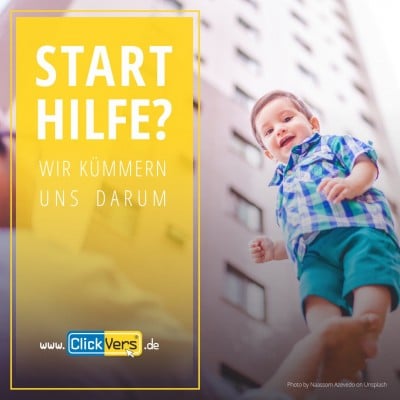 Starthilfe - Ausbildungsversicherung - ClickVers.de