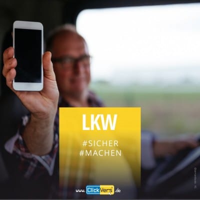 ClickVers-LKW-Fahrer-Handyversicherung